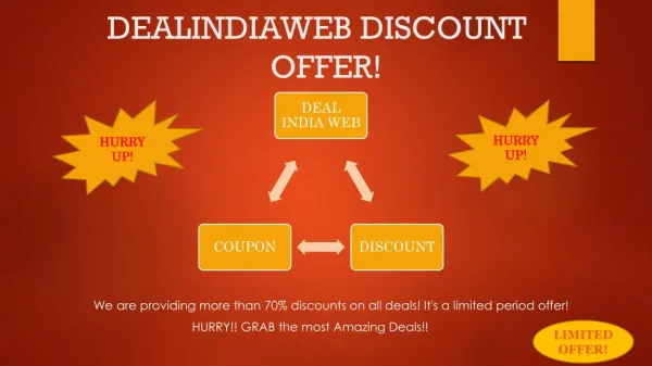 Dealindiaweb Discount Coupon Holi Special Offer !!