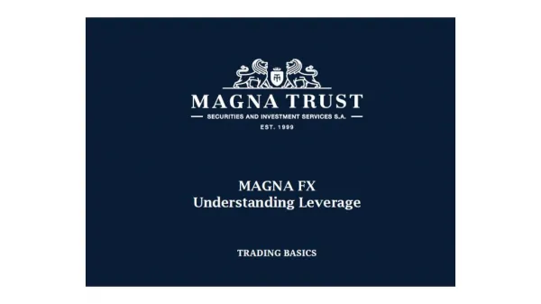Magna Trust | Magna Trust Greece - Understanding leverage