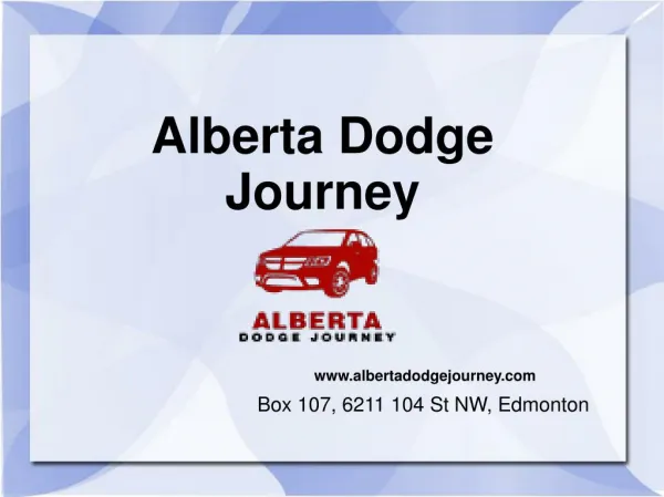 Alberta dodge journey 2015 features