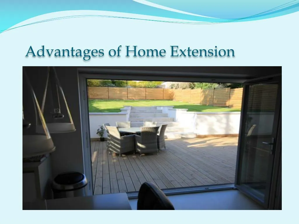 advantages of home extension