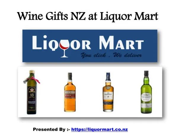 Wine Gifts NZ Online at Liquor Mart