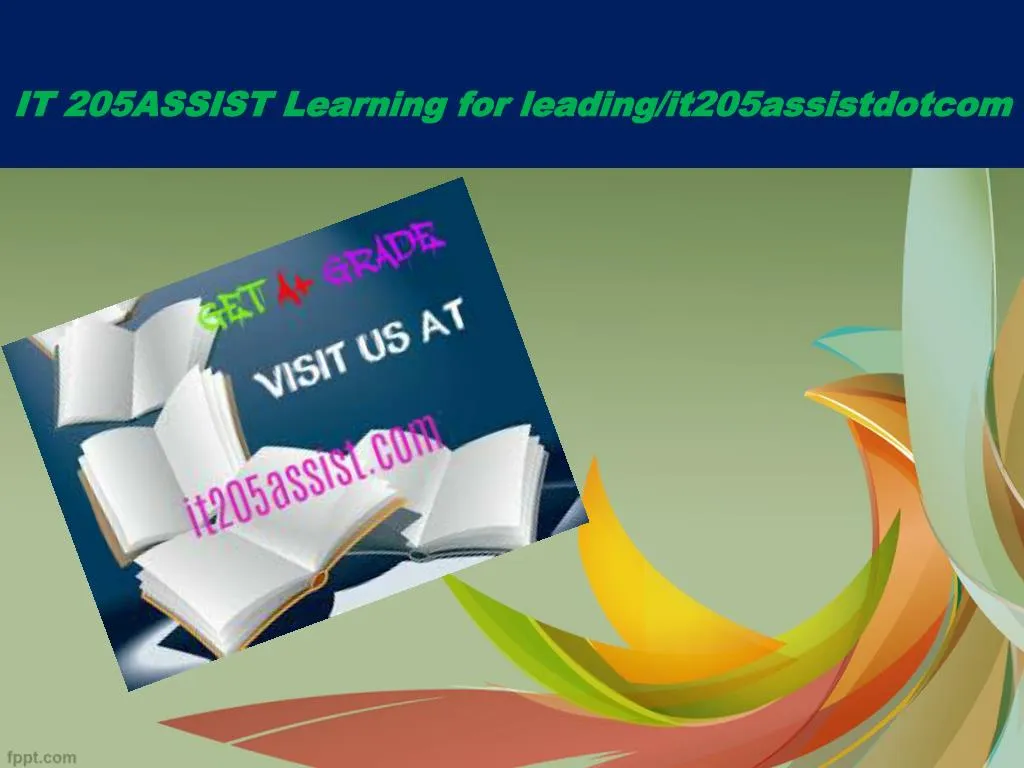 it 205assist learning for leading it205assistdotcom