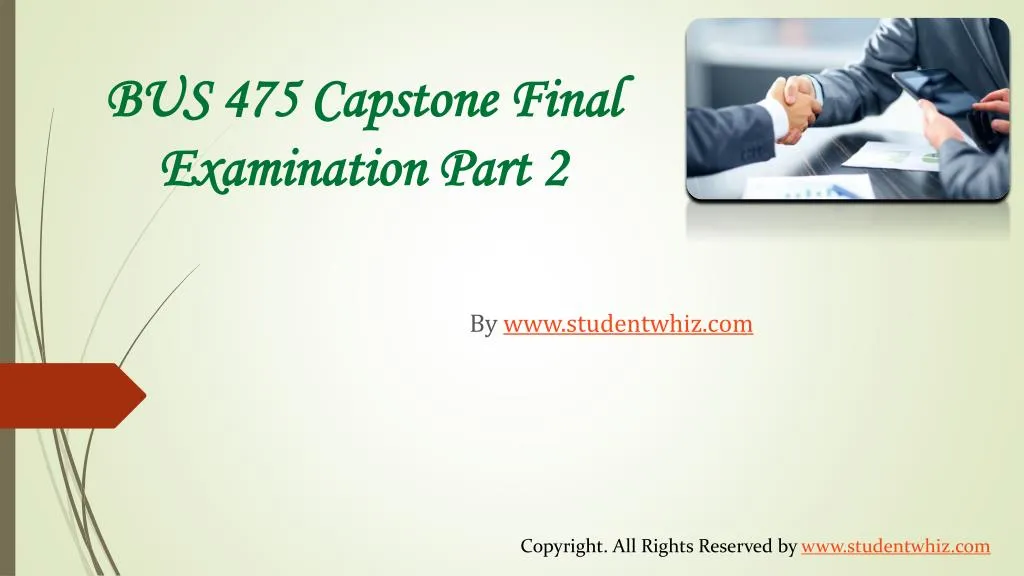 bus 475 capstone final examination part 2