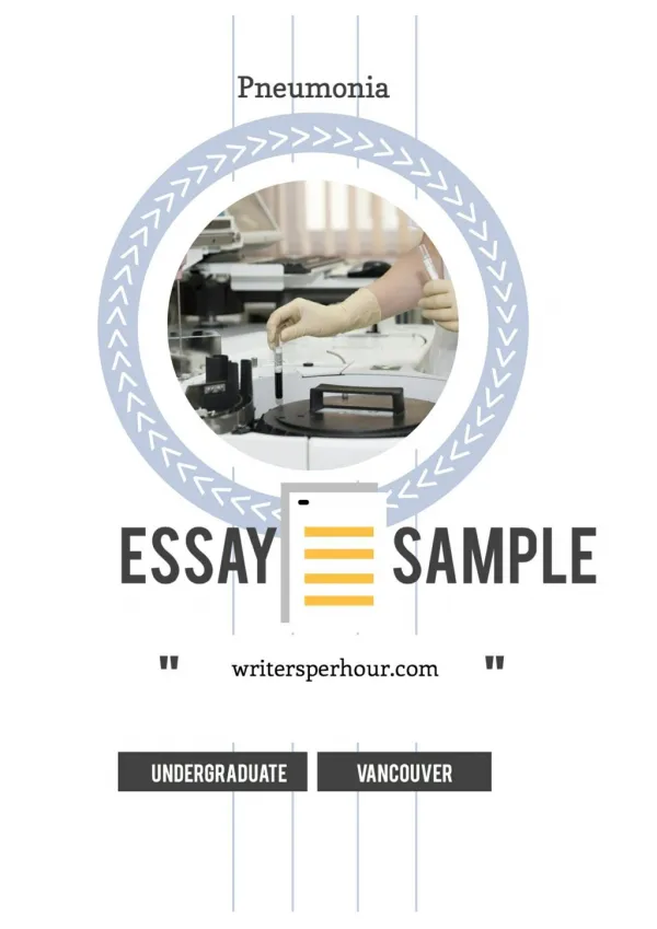Vancouver style essay format