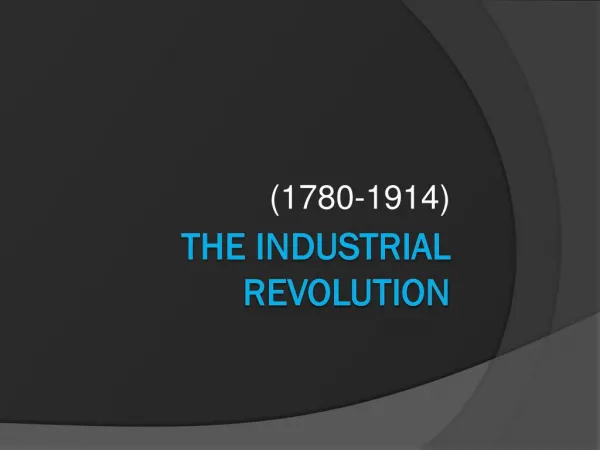 Mayer - World History - Industrial Revolution