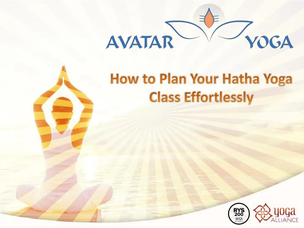 how to plan your hatha yoga class effortlessly