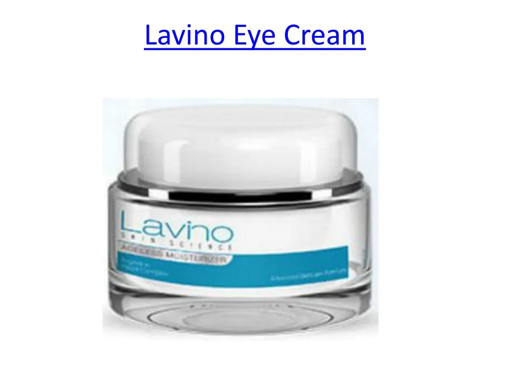 lavino eye cream