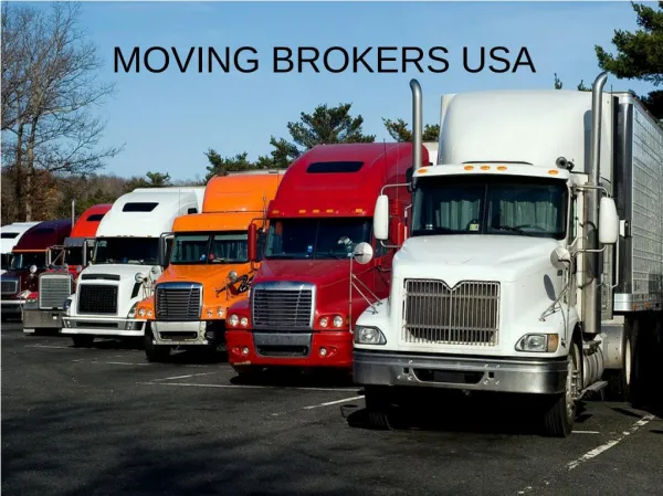 Moving Brokers of America
