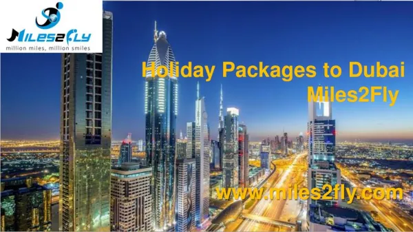 Holiday Packages to Dubai