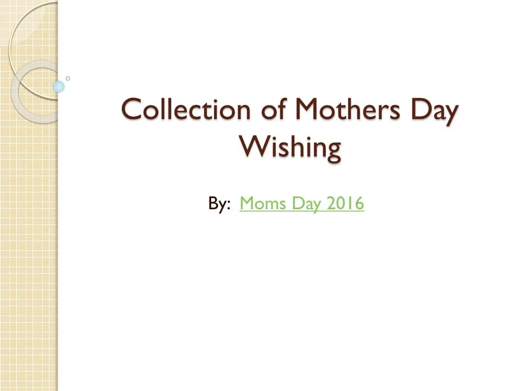 collection of mothers day wishing