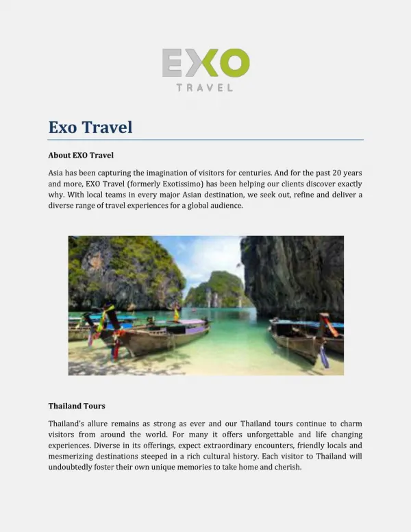 Exo Travel