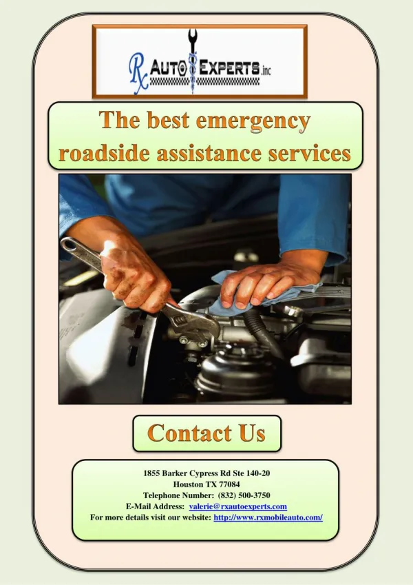 The best emergency roadside assistance services
