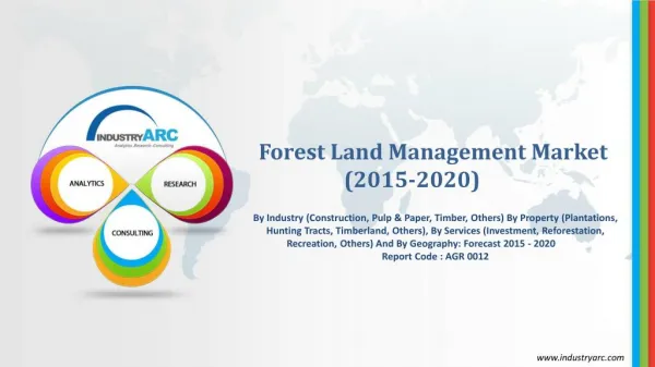 Forest Land Conservation and Wildlife Welfare Awareness are noted to be quality driving factors for Forest Land Manageme