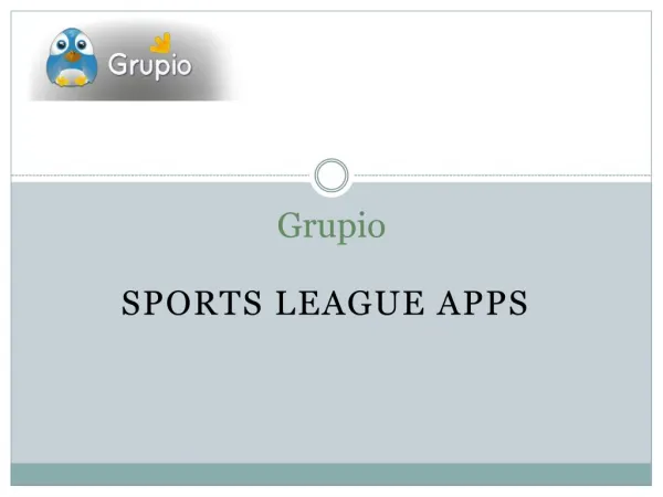 Sports league apps are as much popular with business owners
