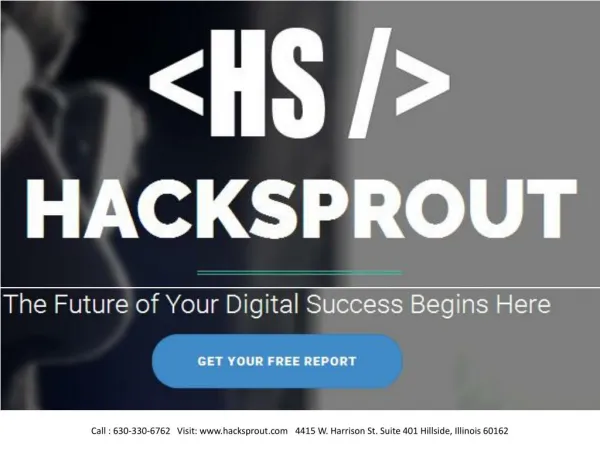 Hacksprout website design and development company