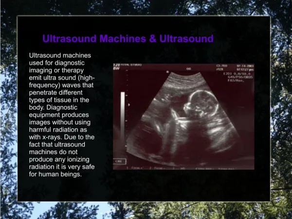 What is Ultrasound