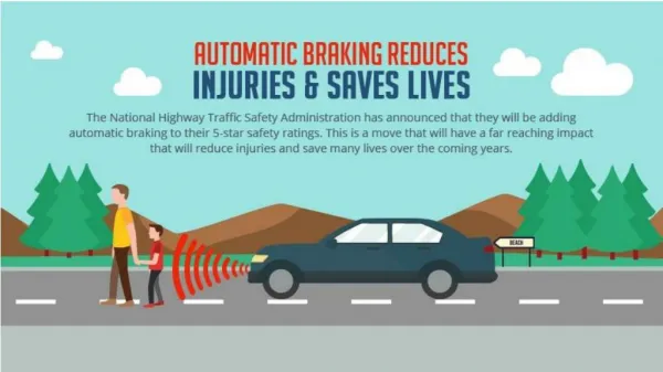 Automatic Braking Reduces Injuries & Saves Lives