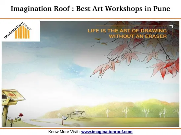 Imagination Roof : Best Art Workshops in Pune