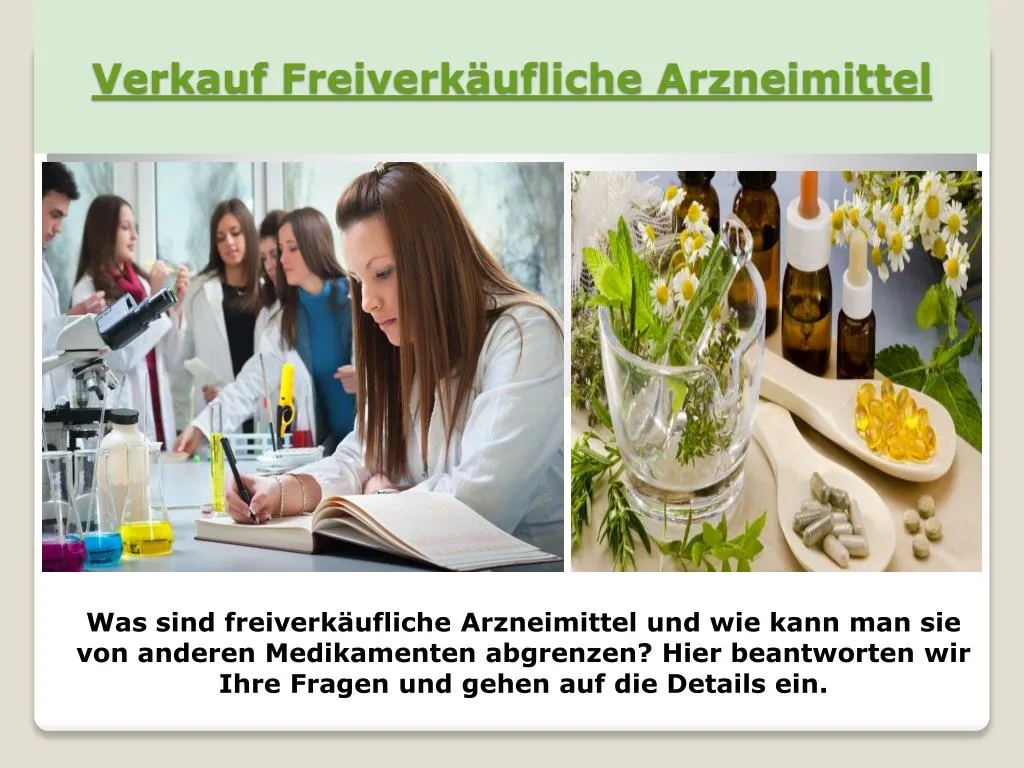 verkauf freiverk ufliche arzneimittel