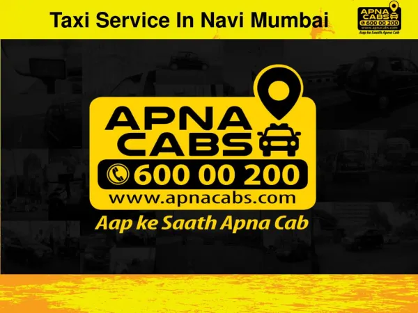 Taxi Service In Navi Mumbai