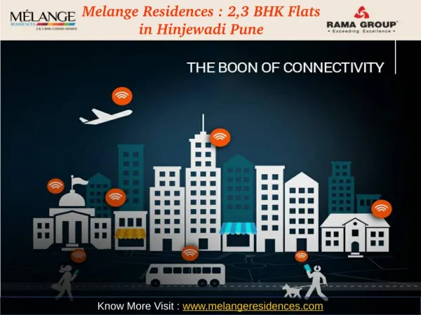 Melange Residences : 2,3 BHK Flats in Hinjewadi Pune