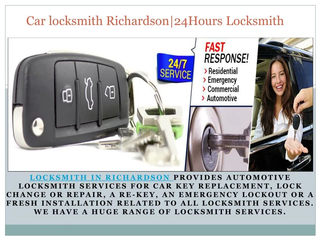 car locksmith richardson 24hours locksmith
