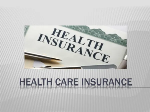 Your guide for comprehensive health insurance coverage