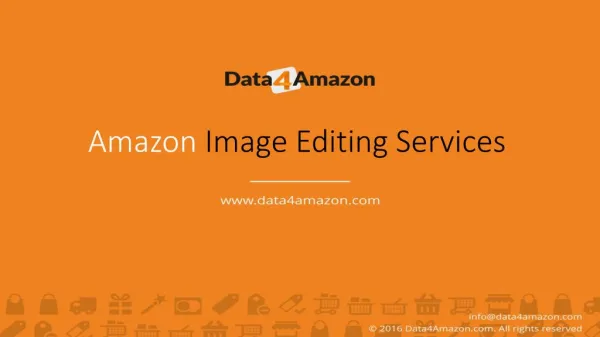 Amazon Image Editing Services