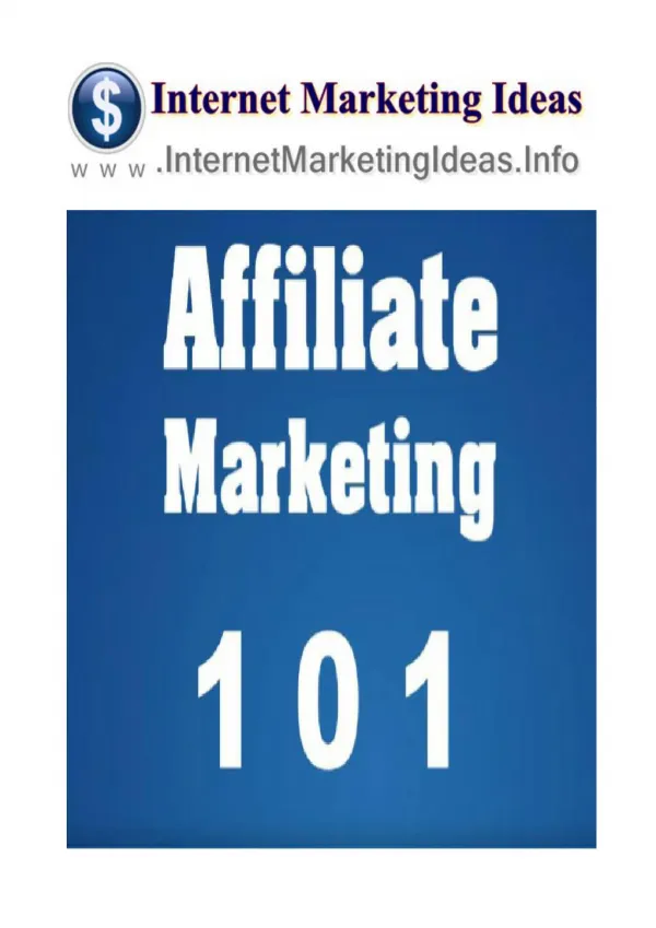 Affiliate Marketing Blog - Best Affiliate Marketing Programs Series Part 4.3