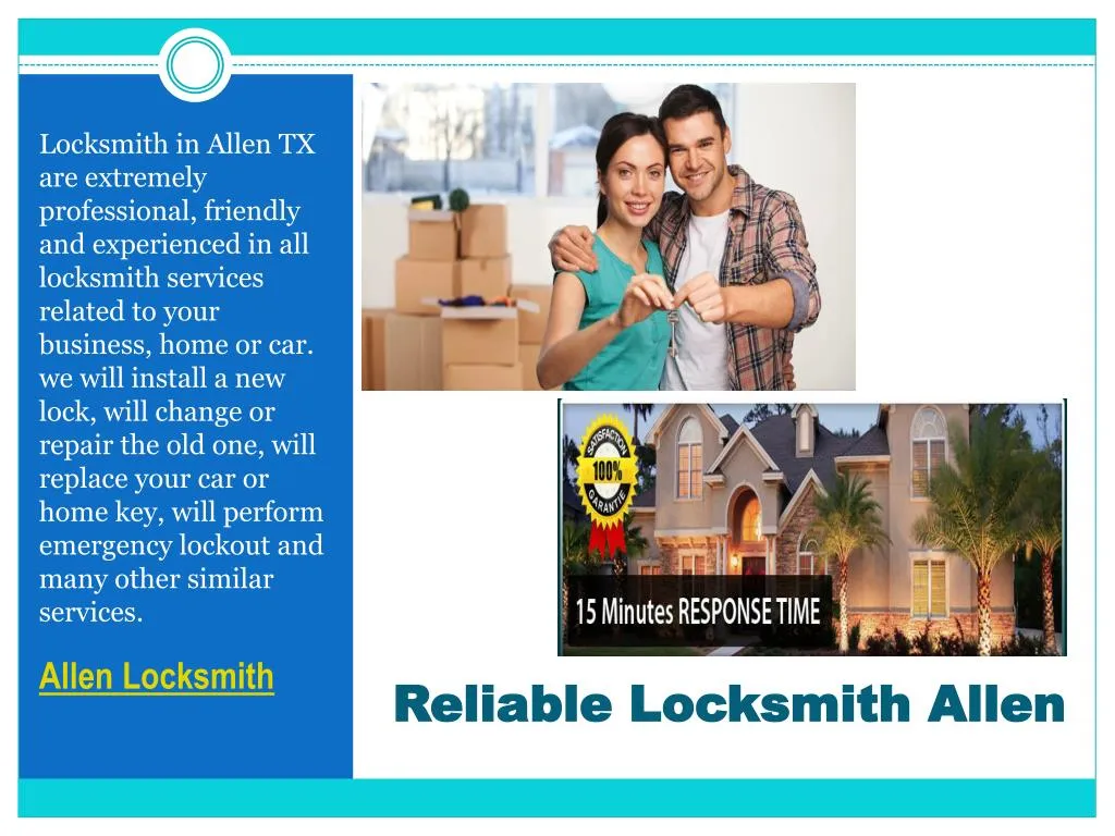 reliable locksmith allen