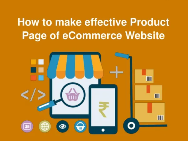 How to make effective Product Page of eCommerce Website