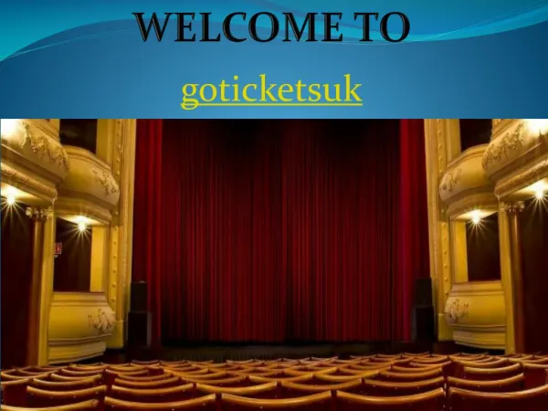 Gotickets events