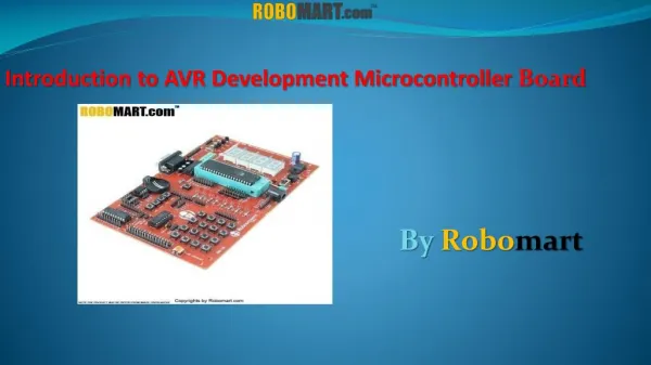 AVR Microcontroller Board - Robomart