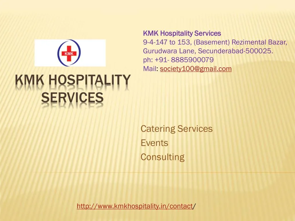 catering services events consulting