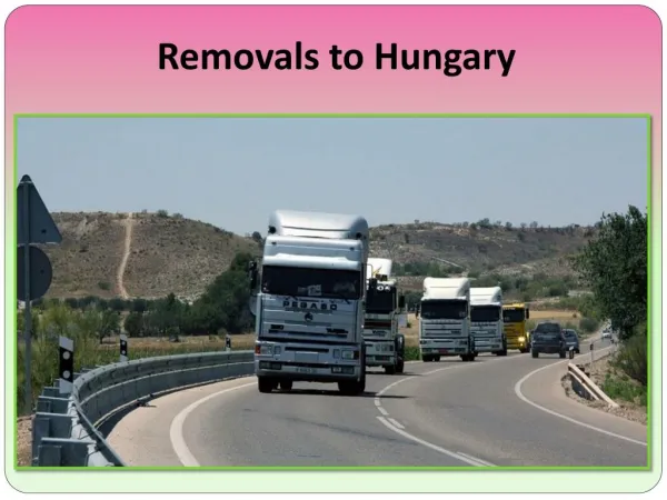 Affordable Moving & Storage Solutions to Hungary