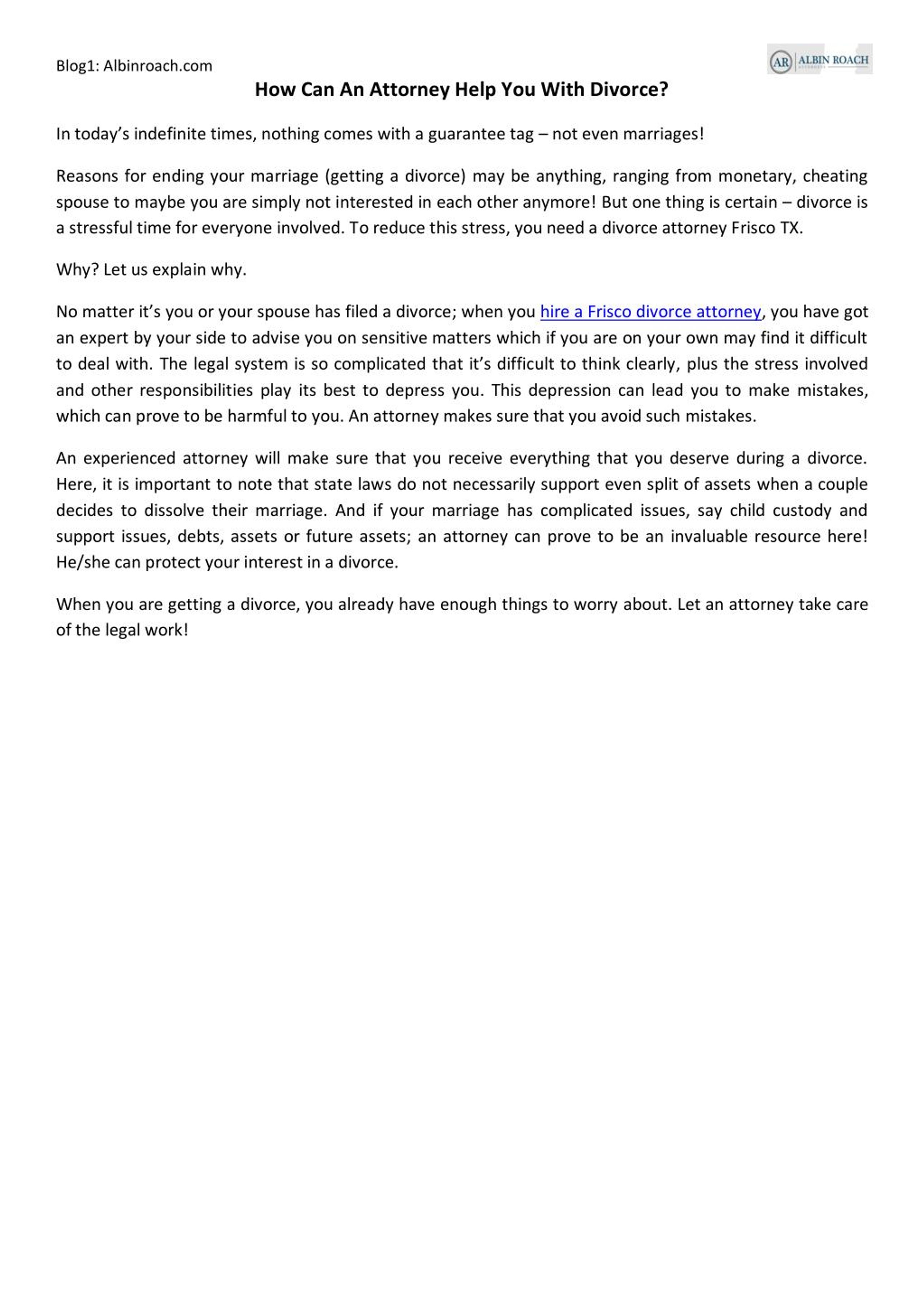 PPT - How Can An Attorney Help You With Divorce? PowerPoint ...