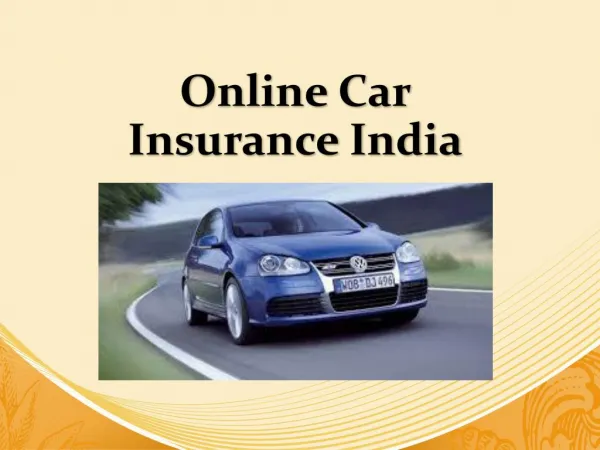 One Can Get Car Insurance Online Very Quickly