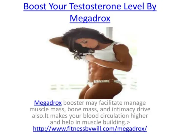 Increase Your Muscle Mass By Megadrox