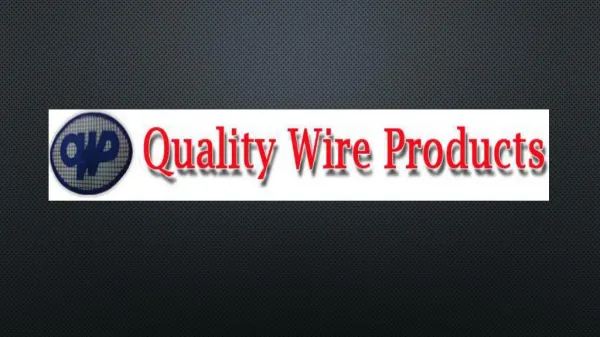 QWP India: Manufacturer & Supplier of rcc mesh, conveyor belt, cable trays & more