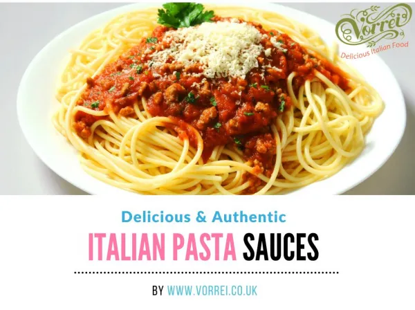 A Guide To Buying Delicious Italian Pasta Sauces Online