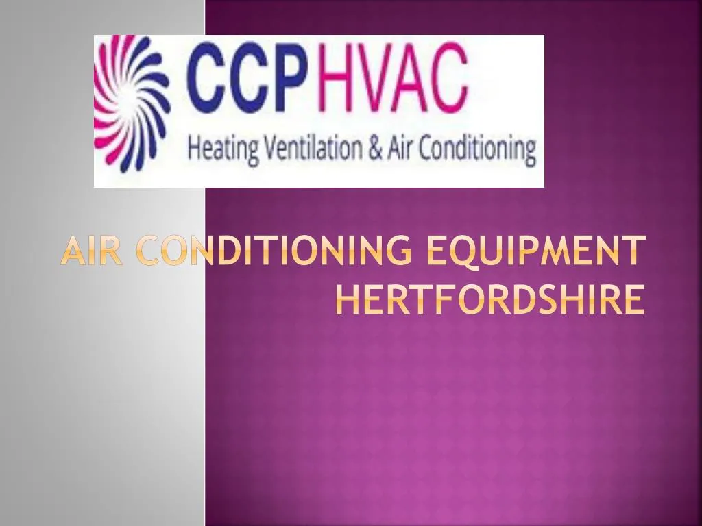 air conditioning equipment hertfordshire
