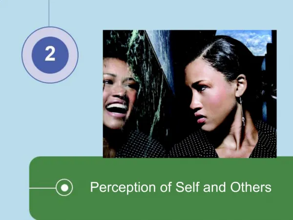 Perception of Self and Others