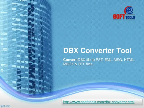 Outlook Express DBX Converter Tool