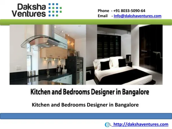 Kitchen and Bedroom Designers in Bangalore,India