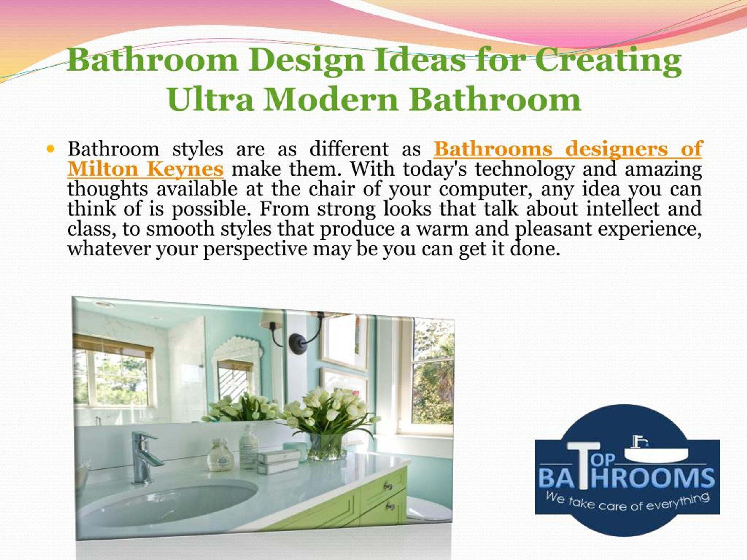 PPT - Bathroom Design Ideas for Creating Ultra Modern Bathroom ...