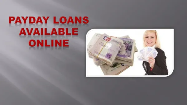 Payday Loans Available Online
