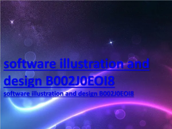 software illustration and design B002J0EOI8