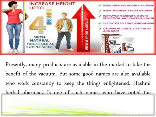 Best Natural Height increase supplement