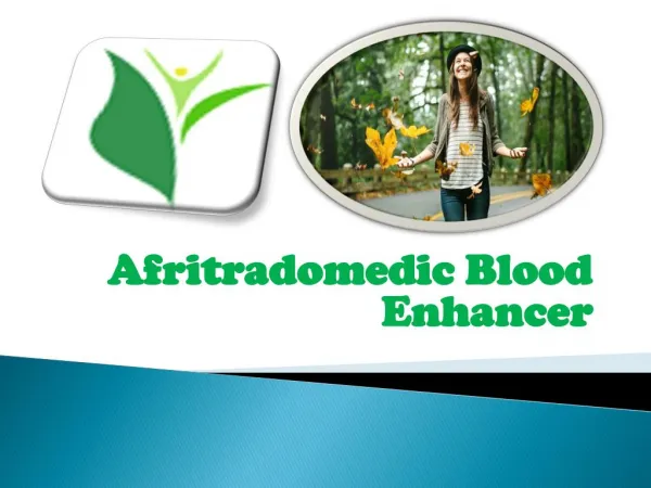 Afritradomedic Blood Enhancer