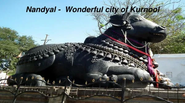 Places to visit in nandyal